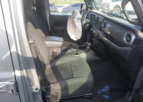 2020 Jeep Wrangler Unlimited Sahara 4X4 z USA, uszkodzony, nr VIN 1C4HJXEN1LW204563